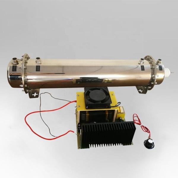 Adjustable 25-800W Water Cooling Ozone Generator Parts 100g/H Quantz Tube For