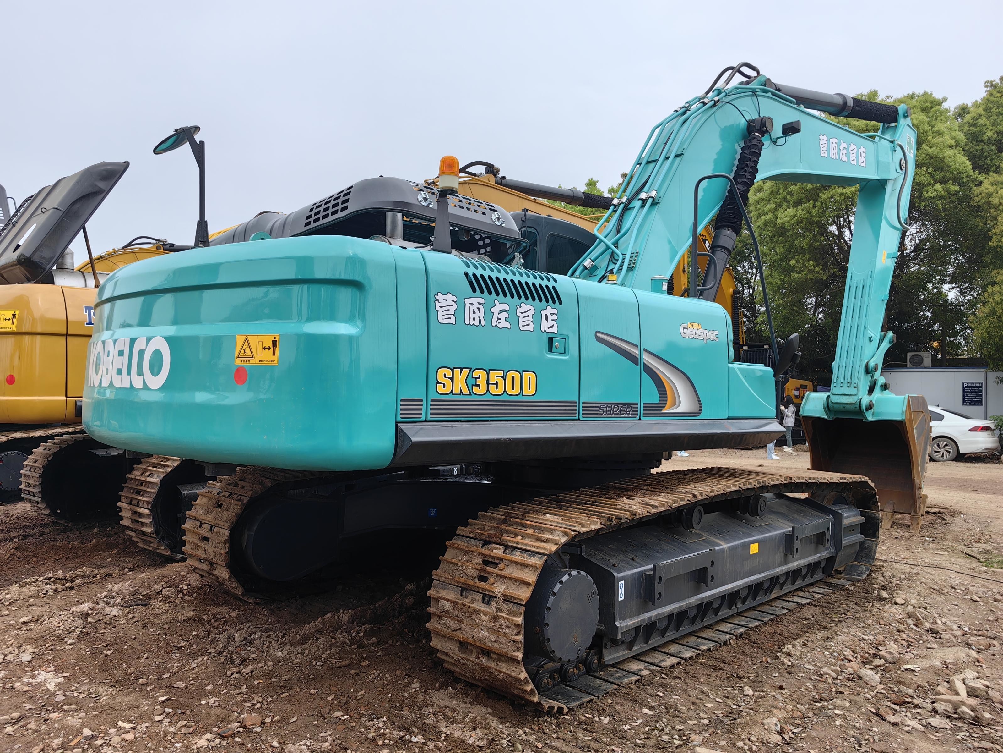 35 Ton Second Hand Excavator SK350 Used Kobelco Excavator Online