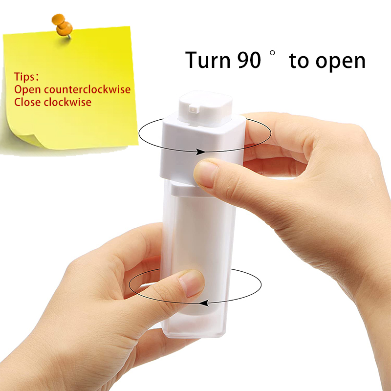 Square Serum Lotions Pink PMMA Skincare Bottle 30ml Airless Pump Bottle Cosmetic Containers