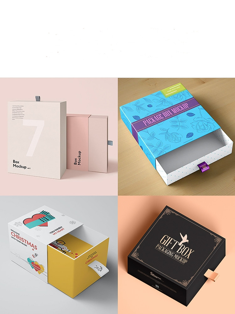 Coated Paper Cosmetic Container Package for Cream Packaging Box Efficiency