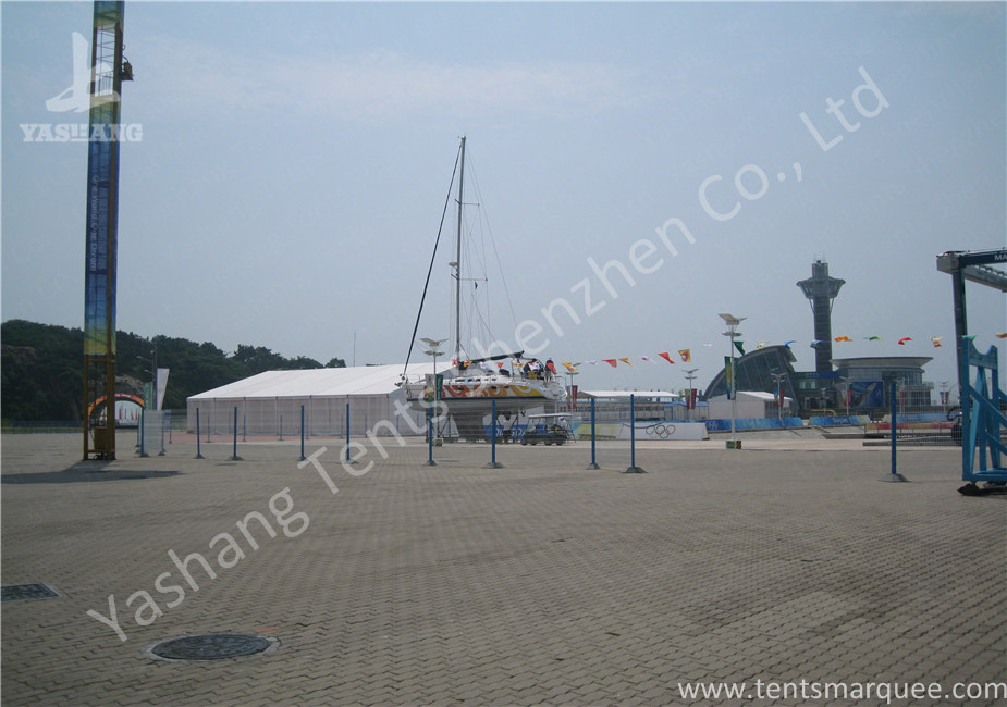 Galvanized Steel Connector Sporting Event Tents , Aluminum Structure Sports Marquee