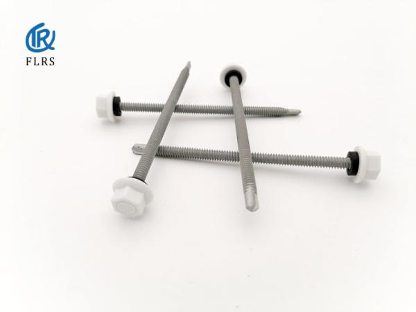 Hex Nylon Flange Head Self Drilling Steel Screw High Grade Anticorrosive Coating