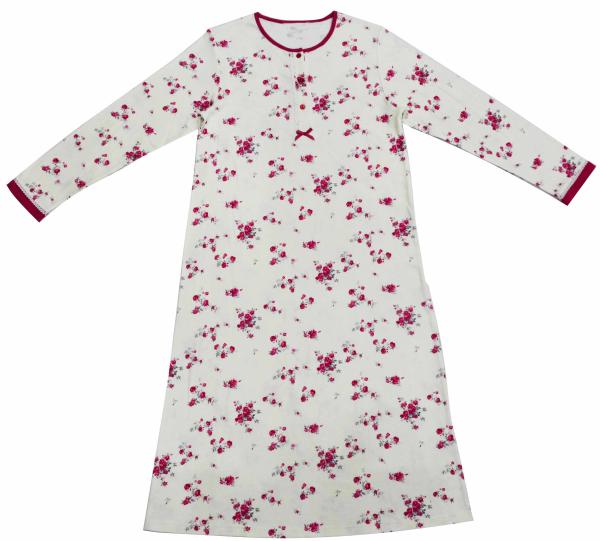 Super Soft Cotton Long Sleeve Sleep Dress , Fashion Women'S Gowns Sleepwear