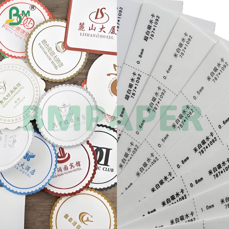 1.2mm Thickness High Absorption Rate Water Absorbent Paper Sheets