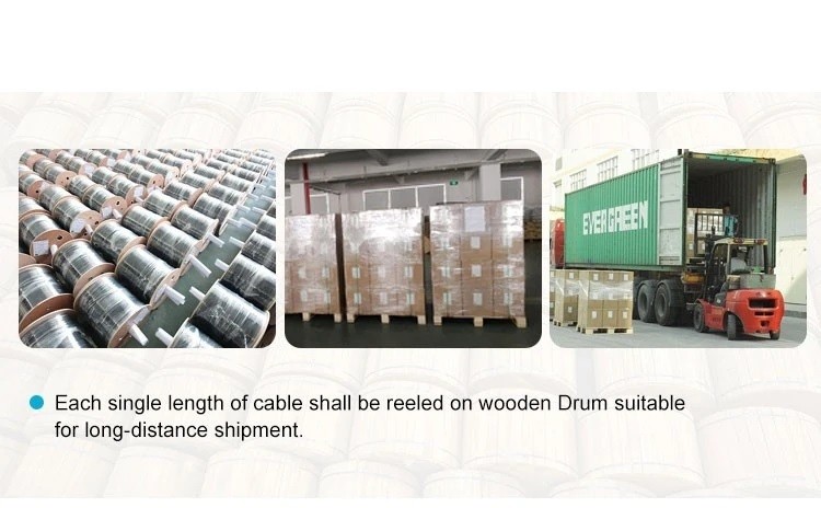 Butterfly Shaped FTTH Indoor Fiber Cable