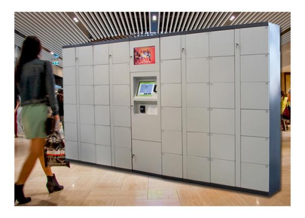 Public Rental Luggage Cabinet Storage Electronic Door Locker Kiosk for Workshop