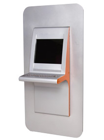 Online Banking Self Service Kiosk For Remote Control Account Service