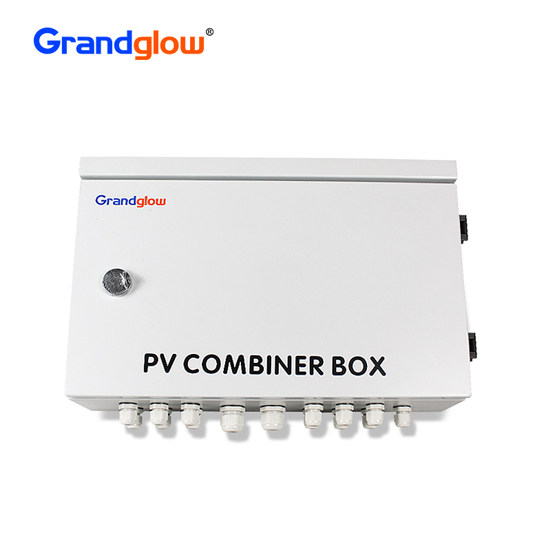Solar PV Combiner Box DC1000V 15A 6 In 2 Out For Home Solar System