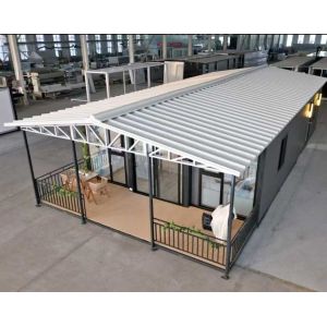 30'' Extendable Container House Insulation Polyurethane Foam and Steel Structure