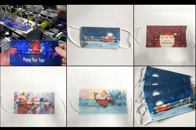 Fully Auto 10KW Elastic Band Positioning Mask Machine 180Pcs Per Min