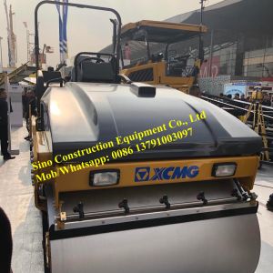 2300r/Min 55.4KW XMR603 6t Double Drum Compactor