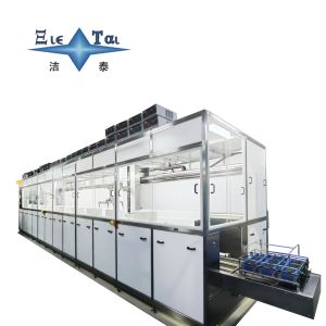 Semiconductor Wafers Ultrasonic Cleaning System 100KW Automated Ultrasonic