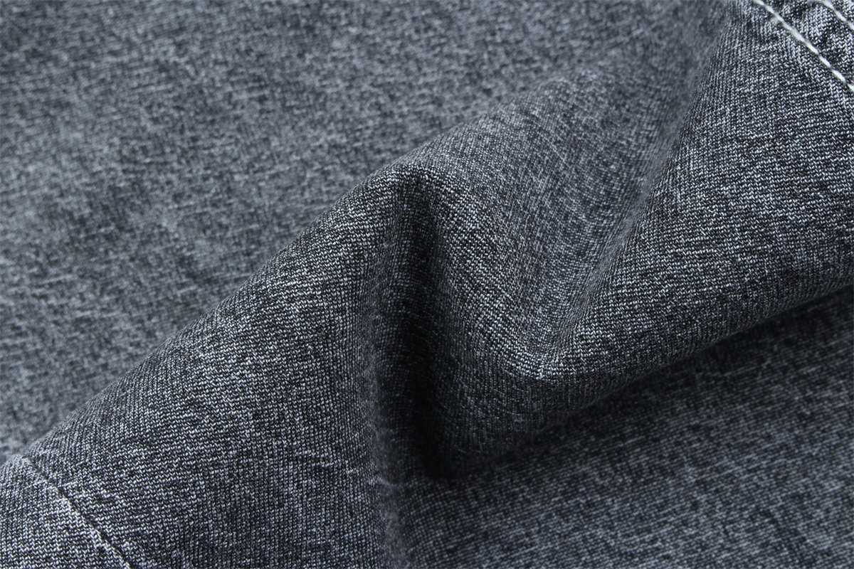 100% Pure Cotton Silk-like Black Lightweight Denim Fabric
