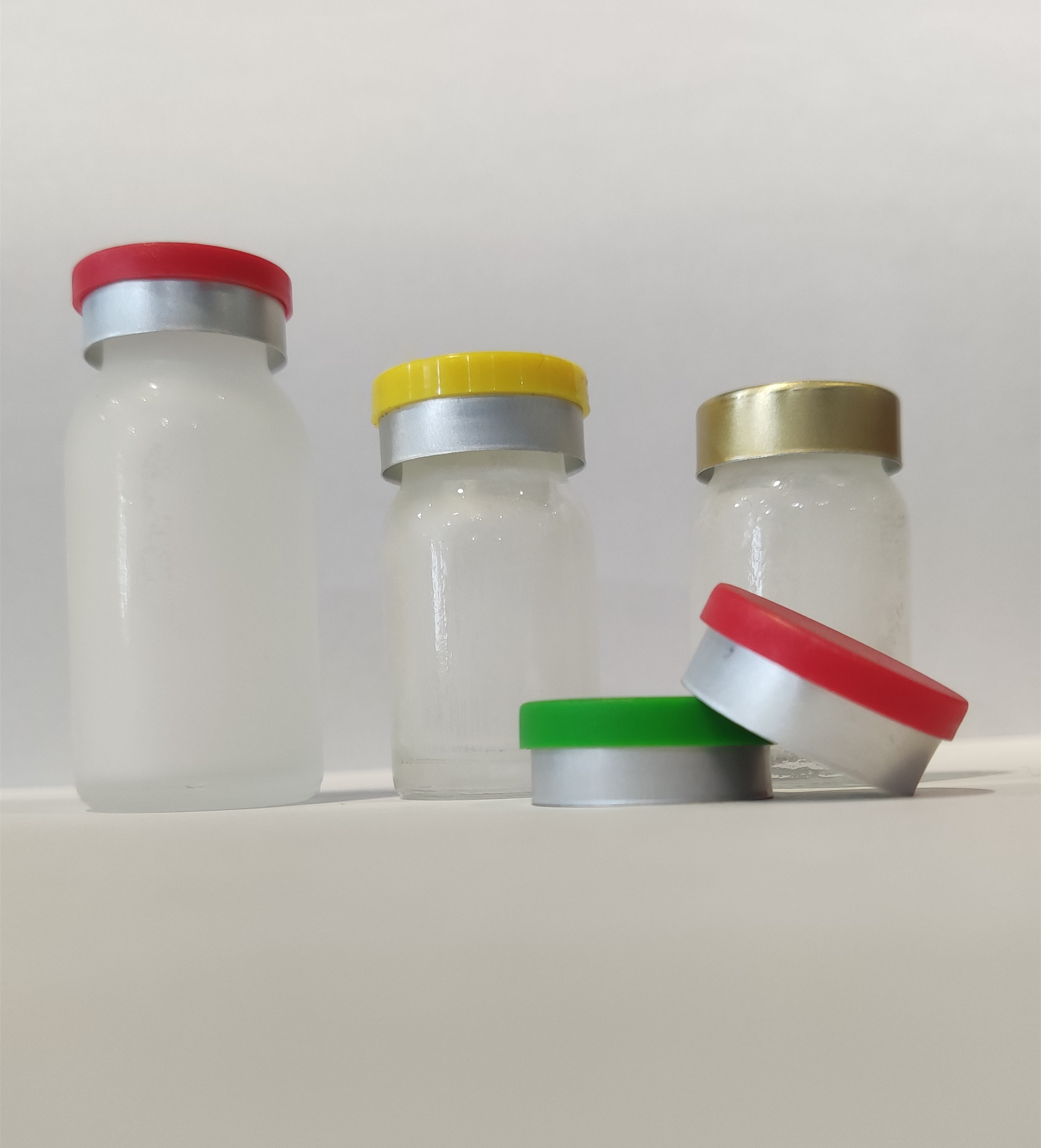5ml Vulcanized Molded Glass Vial Hot Stamping Glass Reagent Bottles