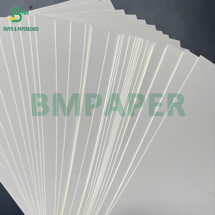 Recyclable Smooth 350gsm + 20g One Side PE Coated White Foodboard 900mm