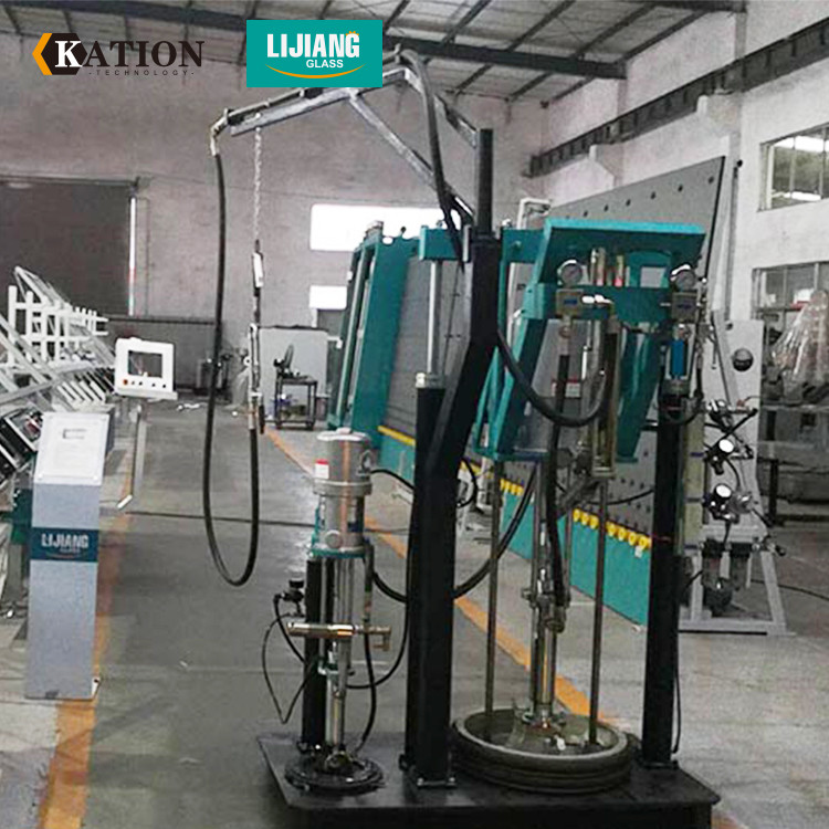 Two Pump Sealant Spreading Machine For DGU IG Line