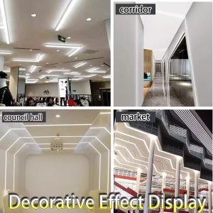 Input Frequency 50/60 HZ Self-Adhesive Light Strip for 24v Linear Ceiling