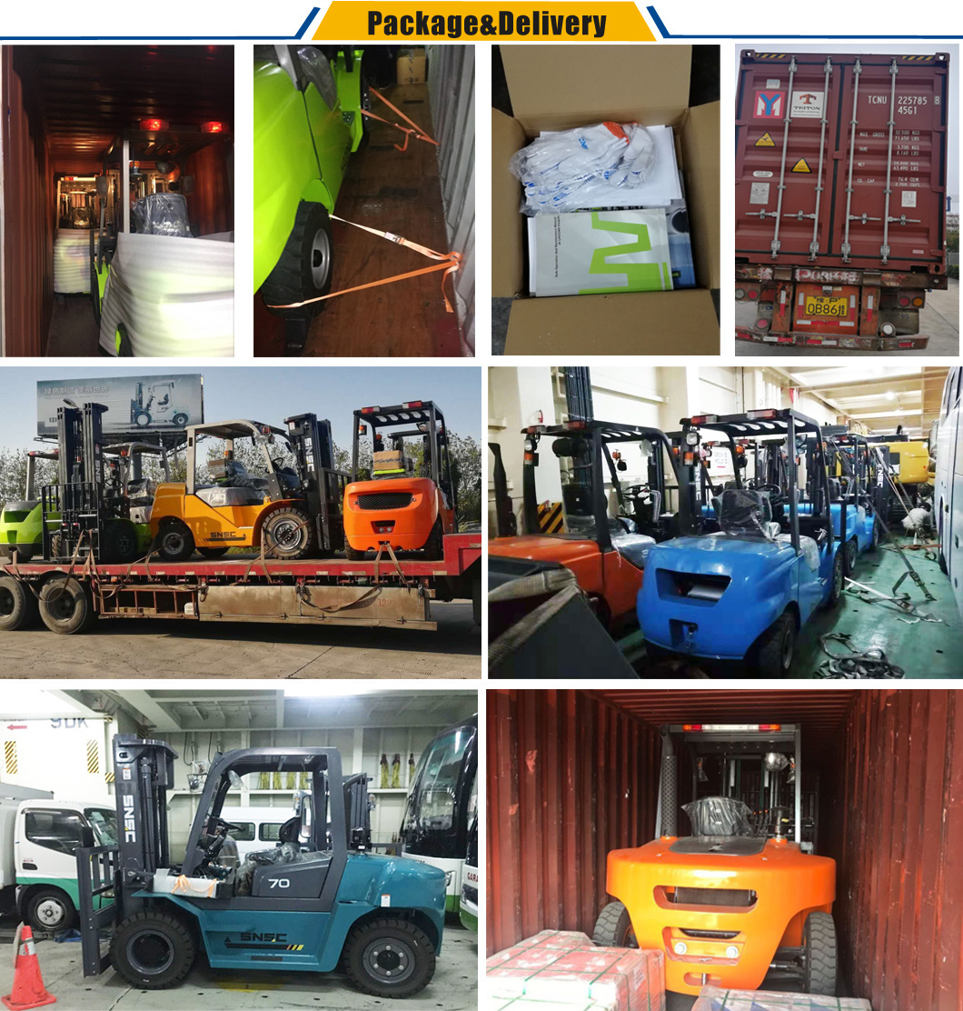 3-7m Lifting Height 2-3.5ton Gas Montacargas Forklift with Imported Nissan K25 Engine