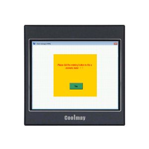  Type C HMI Control Panel With Backlight RS232 / RS485 Supports MODBUS Manufactures