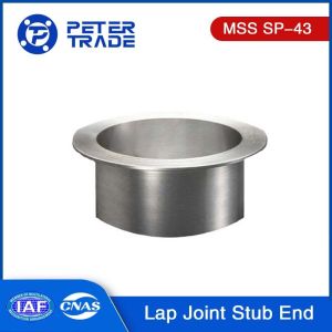  MSS SP-43 1/2-24 Inch Stainless Steel Lap Joint Stub End Short Pattern A403 WP304 304L Manufactures
