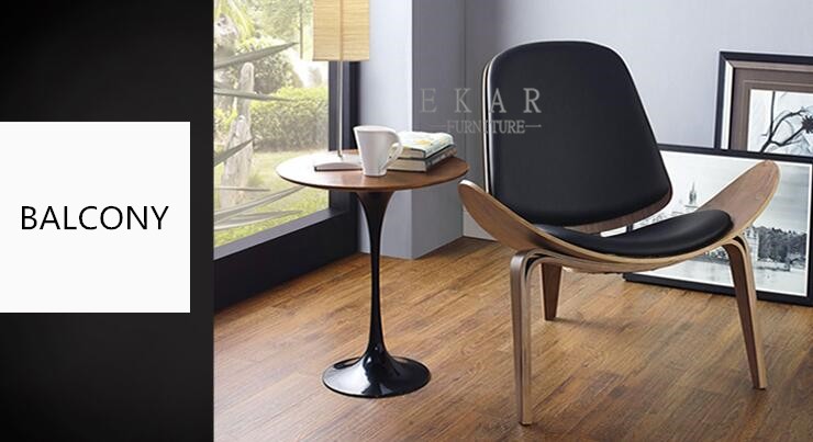 Italy Latest Design Solid Wood Home Coffee Shop Lounge Leisure Chair