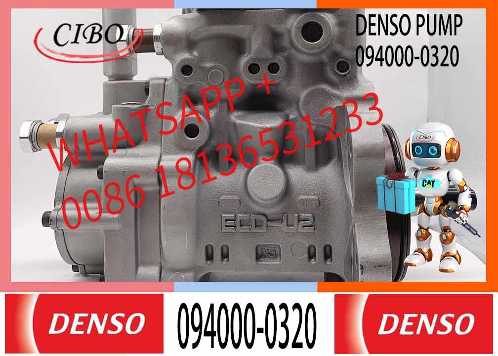 6217-71-1120 fuel injector pump 094000-0320 6217-71-1124 for wa500-3 Loader parts WA500-3