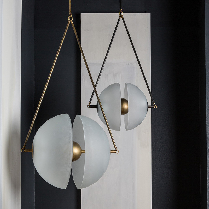Nordic glass ball pendant light Loft Decor Minimalist Restaurant Synapse Pendant Lamp(WH-GP-142)