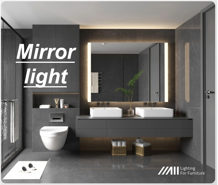 Cabinet Lights ARTCILUX 2D06 Mirror Light Bathroom Makeup Mirror A2D06