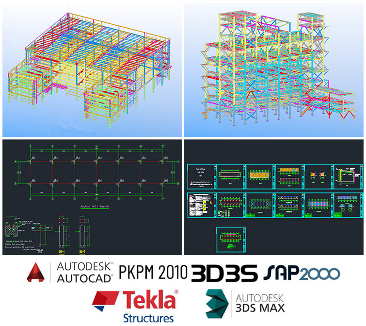 Q235 Q355 Prefabricated Metal Warehouse For Large Use Space