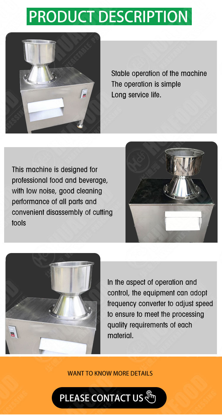 500kg/h Automatic Cassava Crusher Machine Fruit Corn Coconut Crusher Machine