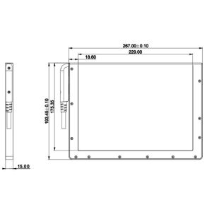 75 Micron Amorphous Silicon A Si For Various Fields A Si DR Non Destructive