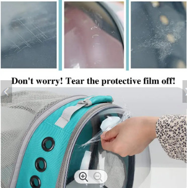 Breathable Expandable Pet Backpack Capsule Cat Bubble Carrier