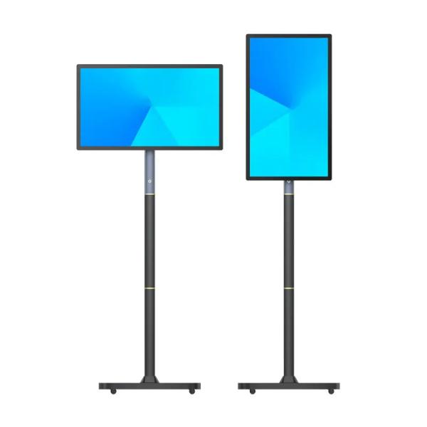 Movable 32inch 4+32g Android12 Capacitive Touch Screen Smart Standby Me Tv For