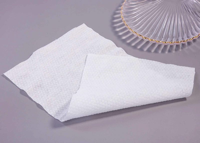 80g Spunlace Non Wovens Fabric For Dry Wipes Material Raw White