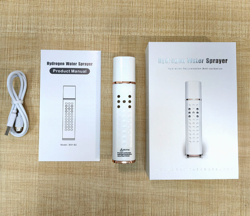 Skincare Whitening Hydrogen Water Spray 1000PPB Portable Anti Wrinkle