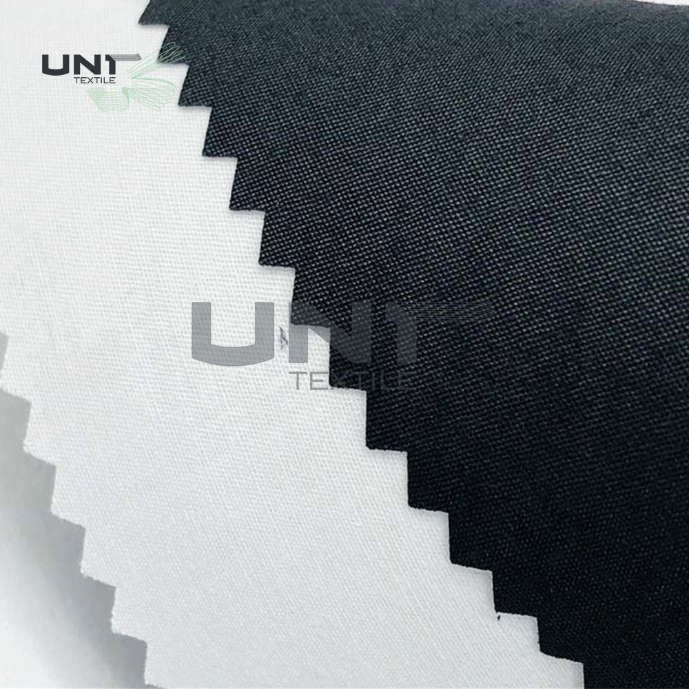 Adhesive Double Dot Polyester Woven Interlining Water Soluble