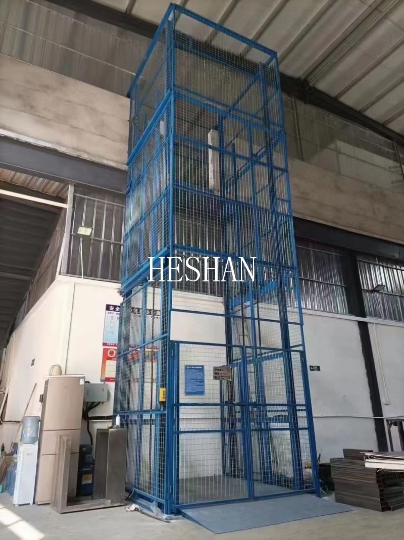 3 Floors Indoor Cargo Lift Elevator Hydraulic 4T Beach Butler Cargo Lift
