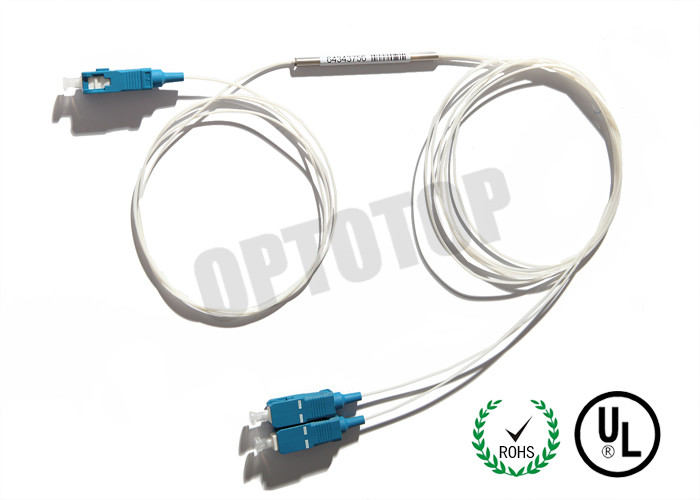 MM OM 1 Multimode Fibre Optic Splitter 1 x 2 1310 nm Wavelength Low Excess Loss
