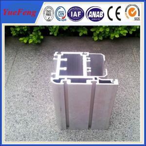 China customized OEM aluminium alloy construction company profile, hollow aluminium extrusion on sale