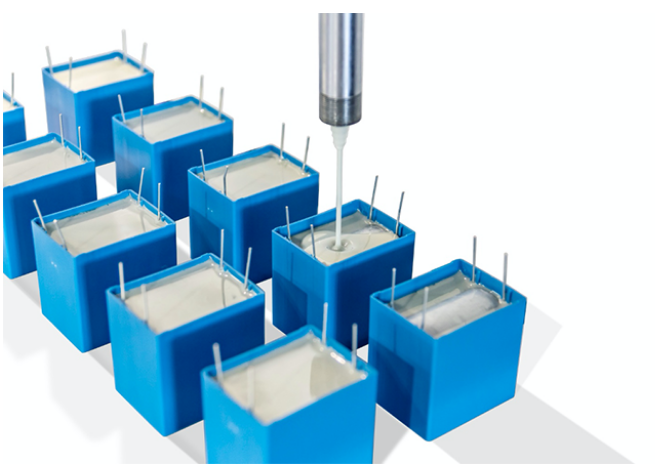 Benchtop Two Components Potting Machine with Mixing and Video Inspection