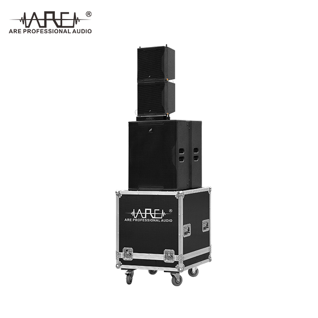 ARE AUDIO single 10 inch outdoor line array speaker system compact powerhouse of sound