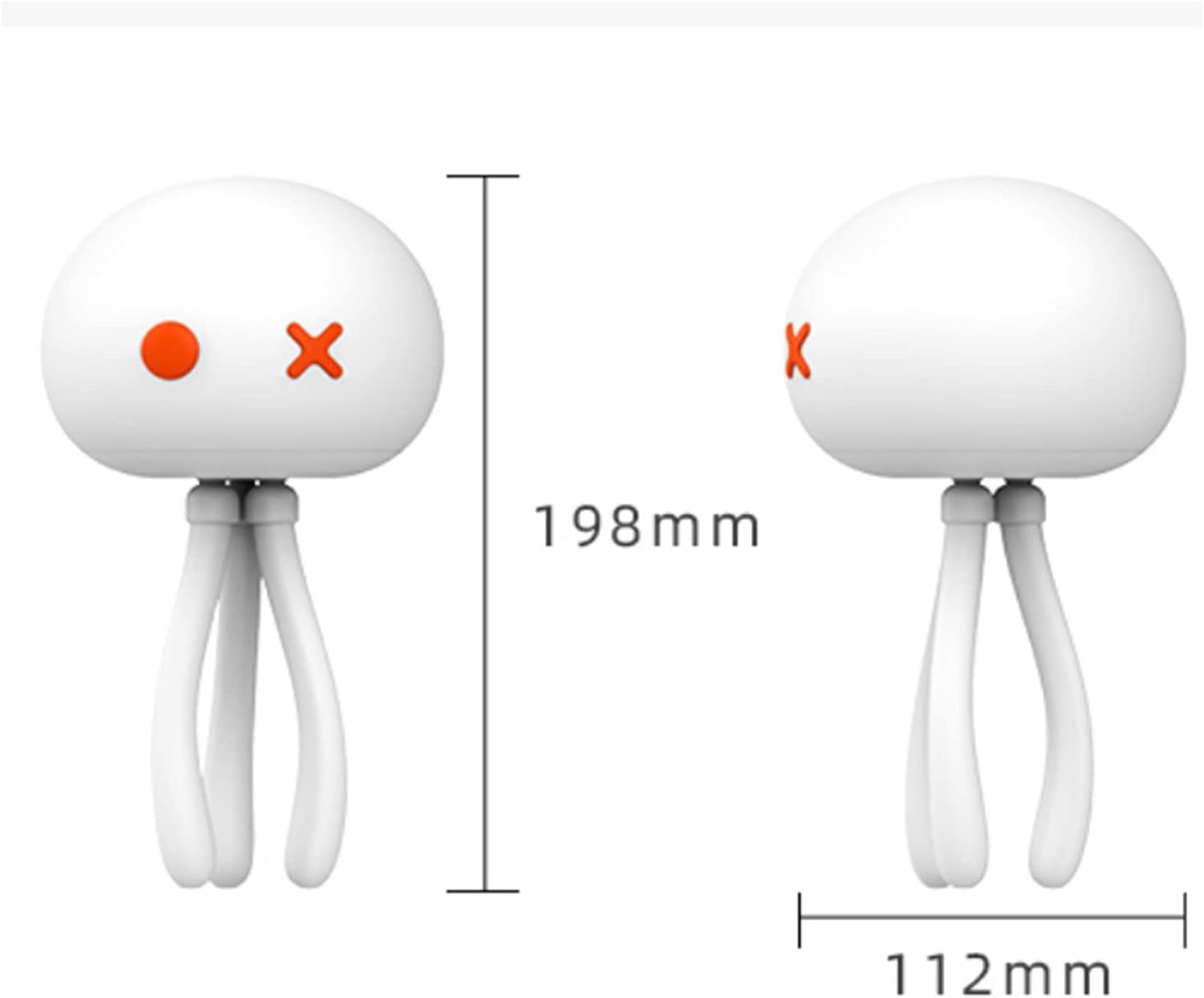 4100K Neutral White Silicone Night Light FCC Certified with EUROPEAN Design Style