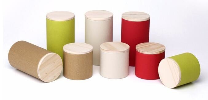 Eco-friendly packaging kraft paper tube exquisite gift paper tube cardboard for packing Tea,custom top end foil lined kr