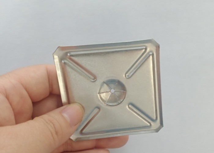32mm Galvanized Steel Square Self Locking Washer For Insulation Pins