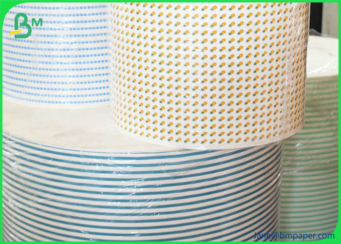 Custom Printed 60gsm 120gsm food grade paper roll