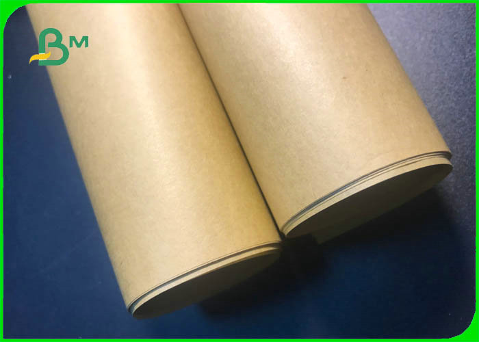 Yellow kraft paper roll 