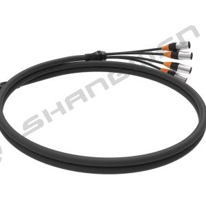  Multi-Channel 4 Channel 4 Way Cat6 Cat6A FTP Multicore Power Cord Ethercon to RJ45 Ethercon Manufactures