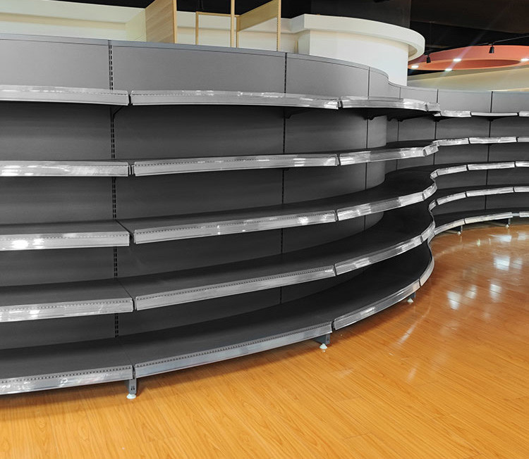 Modern Style Supermarket Shelf Rack With Stable And Easy To Assemble Structure