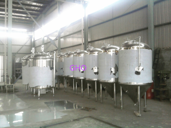 500L Steam Heating Beer Brewery Equipment with Stainless Steel 304/316 Construction