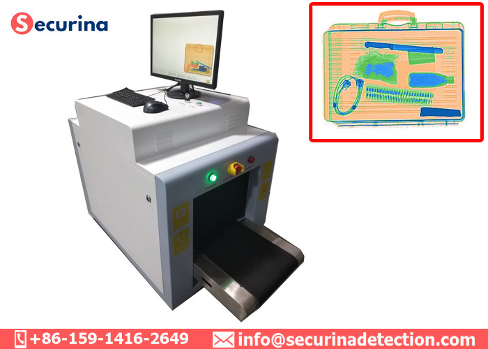 Handbag Scanning X Ray Baggage Scanner 80KV For Hotel / Church Security Inspection